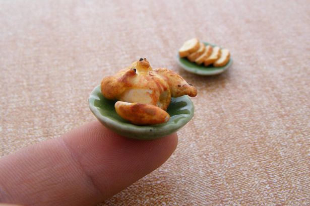 Shay Aaron has created a veritable banquet fit for famished foodie figurines with his mouthwatering miniature meals (2)