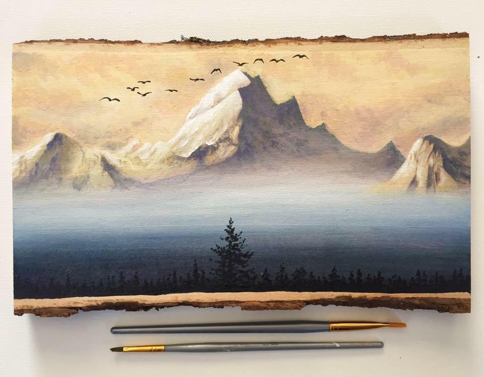 Naturinspirationen von Alyse Dietel. Malerische Berge