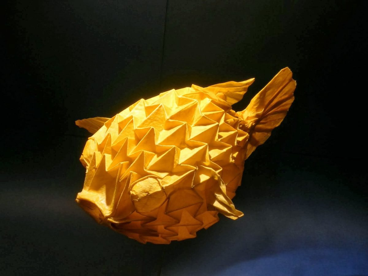 Ein gelber Fisch