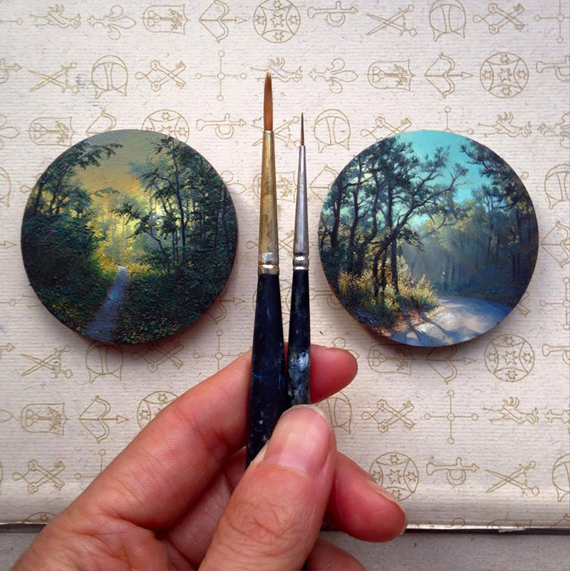 Miniaturbilder von Dina Brodsky
