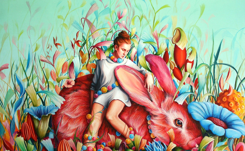 Fantasievolle & farbenreiche Malerei von Ewa Pronczuk-Kuziak