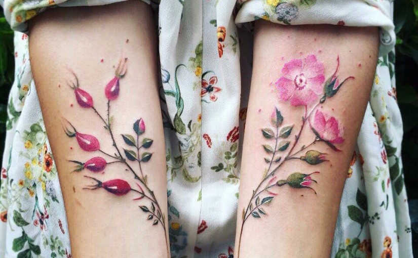 Blumen Tattoos von Pis Saro